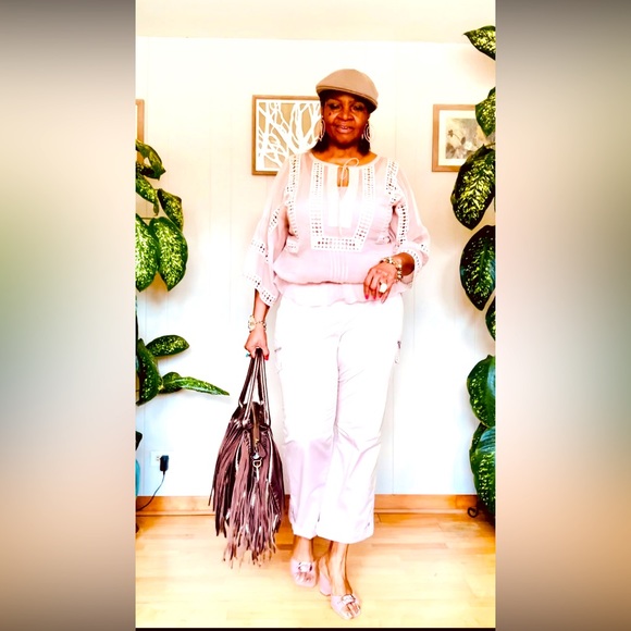 ✨Alberta Dicanio✨ Metallic Bronze Oversized Leather Hobo Bag W/Detachable Strap - Picture 15 of 16